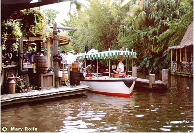 Jungle Cruise boat