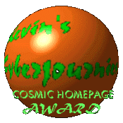 Cosmic Homepage Award