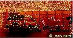 Christmas lights on vehicles