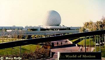 Spaceship Earth from World of Motion