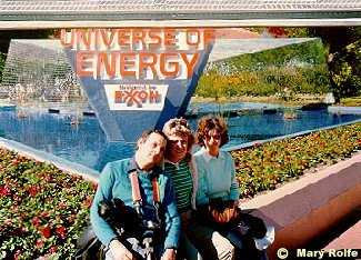  Jon, me and Deb at the 1986 Universe of Energy